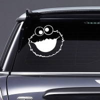 наклейки jdm на авто Cookie Monster