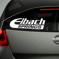 виниловая наклейка на авто Eibach Springs
