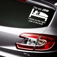 наклейки jdm на авто I am so JDM