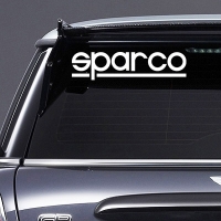 виниловая наклейка на авто Sparco