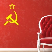 Стикер флаг СССР